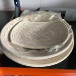Deco Keramiek White Plates set