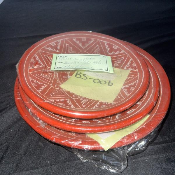 Set Deco Keramiek Plates