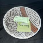 Deco Keramiek Plate